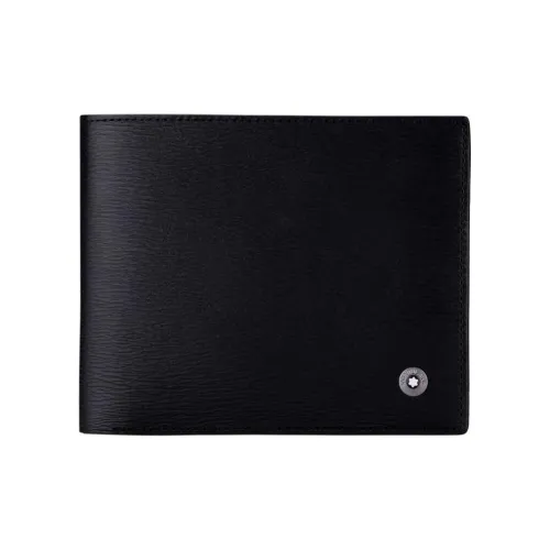 MONTBLANC Кошелек из коровьей кожи мужской черный