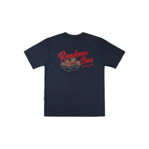 Ambler Черная Унисекс Футболка