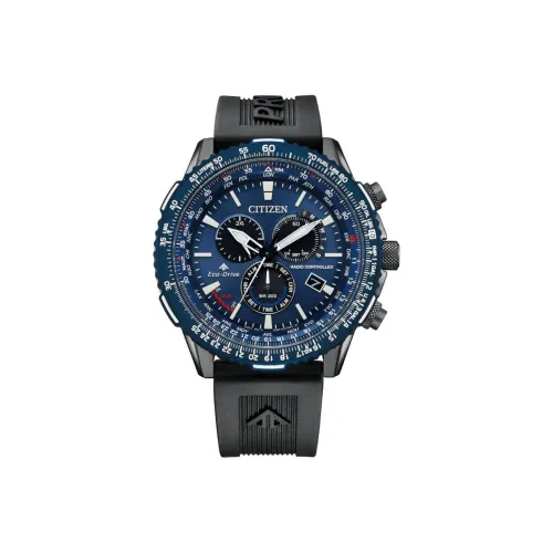 CITIZEN PROMASTER Series Солнечный Кварцевый механизм ПУ (полиуретан) Ремешок Часы Мужские Синий Циферблат