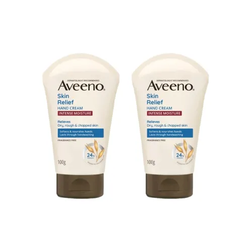 Aveeno Овсяной Успокаивающий Крем для Рук Увлажняющий и Смягчающий 100 г 100 г*2
