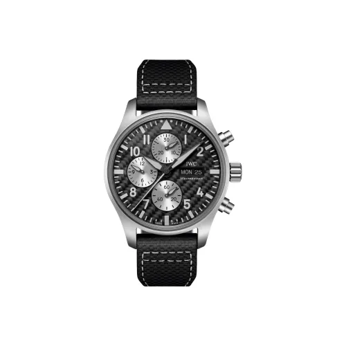IWC Механический механизм Мужские часы Pilot Collection 43 мм Черные