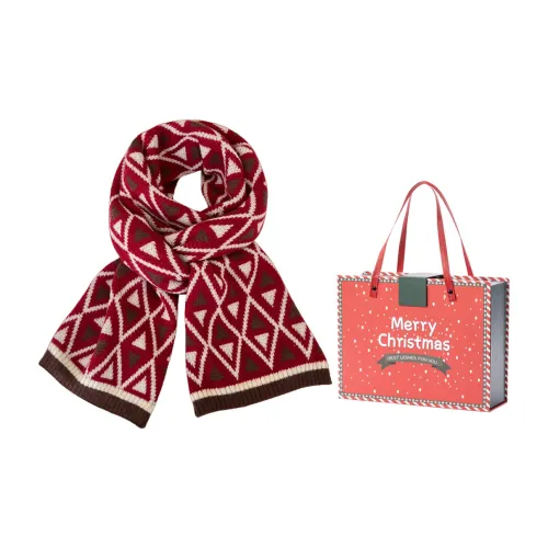 Акриловые вязаные шарфы унисекс