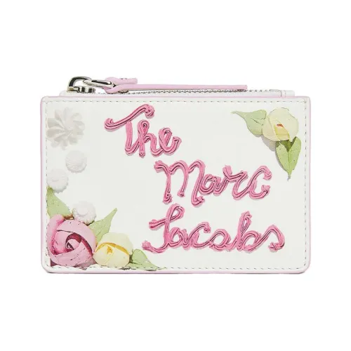 MARC JACOBS Кожа Держатель для карт кошелек Маленький Женский Белый