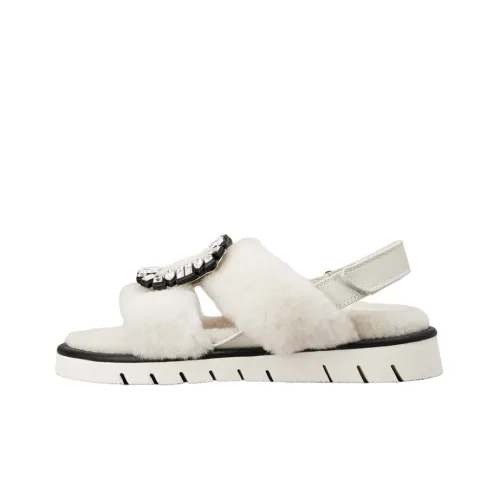 Roger Vivier Стильные Сандалии Женские Белые