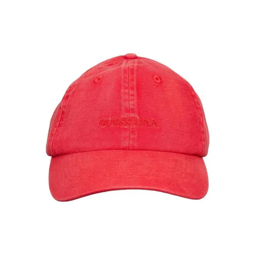 GUESS Хлопок Кепки Red Men's