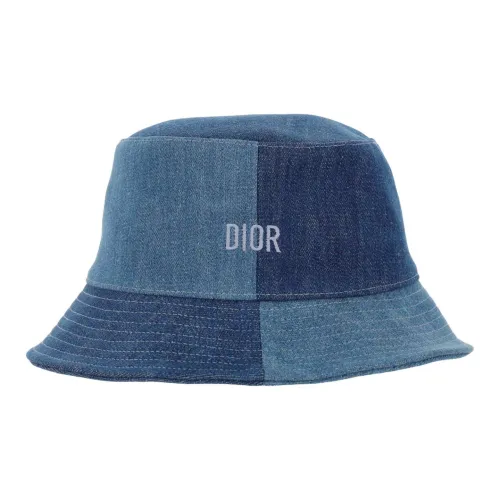 DIOR Полиэстер Шляпа ведра Blue Baby