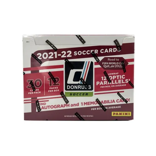PANINI Soccer Star 2021 22 Donruss Футбол Шоссе до Катара Футбол Игрок Карта Спортивные Карты Одиночная Коробка Пачка