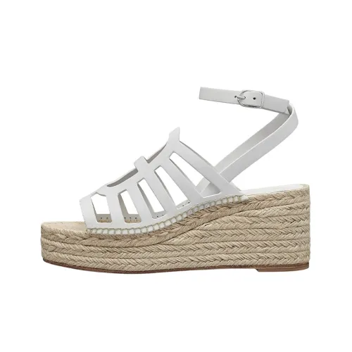 HERMES Catalya Сандалии в римском стиле Женские Белые