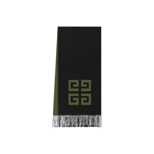 Givenchy Шарфы из шерсти Wool Knit Черный Унисекс