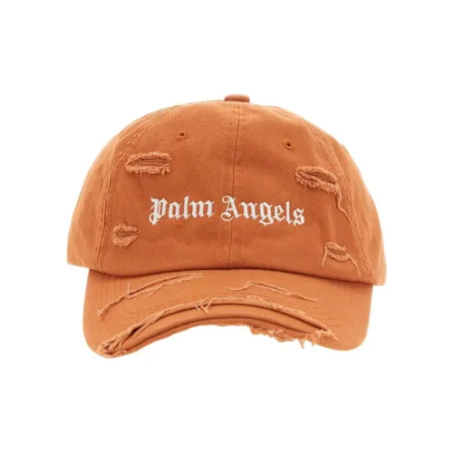 PALM ANGELS Хлопковые кепки, оранжевый, мужской