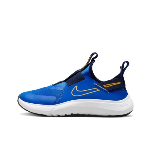 Nike Flex Plus Slip-Resistant Abrasion-Resistant Low Top Беговые кроссовки Женские Blue