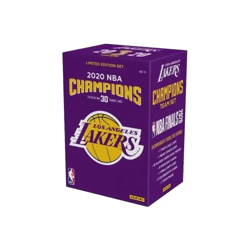 PANINI NBA Player 2020 Lakers Championship Collection 30 штук фиксированная конфигурация звезда карта набор спортивных карт целая коробка