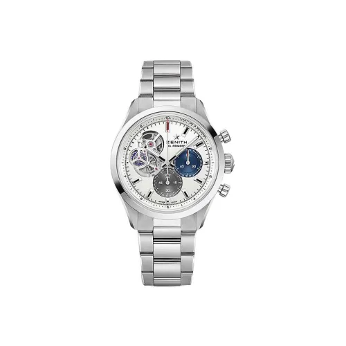 ZENITH Автоматический Механический Movement Унисекс Chronomaster Sport флагманская коллекция Часы 39,5 мм Белый