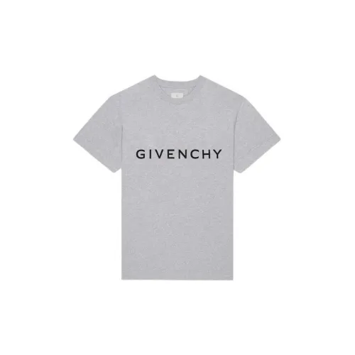 GIVENCHY Светло-серые мужские футболки T
