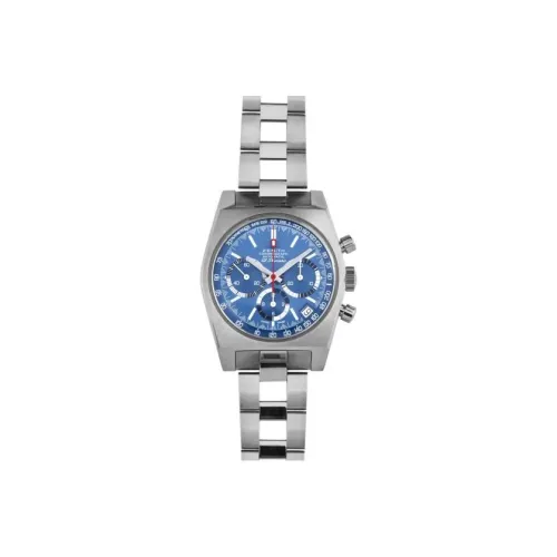 ZENITH Автоматический Механический Movement Женские Chronomaster Sport флагманская коллекция Часы 37 мм Синие