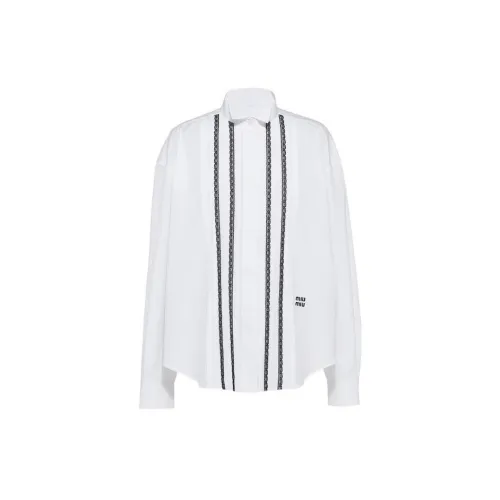 MIU MIU Белые Женские Рубашки