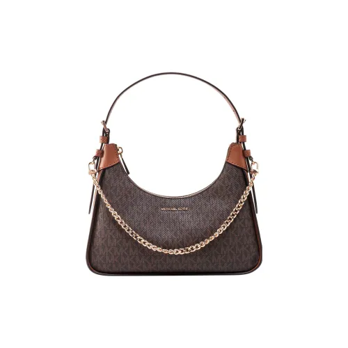 MICHAEL KORS Cotton Leather Crossbody Bag Women's Brown