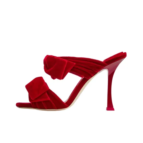 Jimmy Choo Слипоны Женские Red