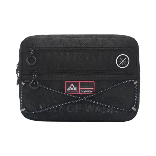 Сумка через плечо с подкладочной тканью стандартная унисекс черная