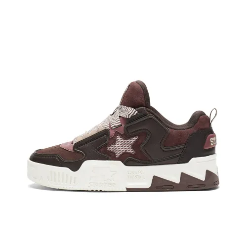 STARTER Vol Волна звука 2 Пухлые туфли Шоколадная коллекция Низкие кроссовки для скейтбординга Женские Кофе