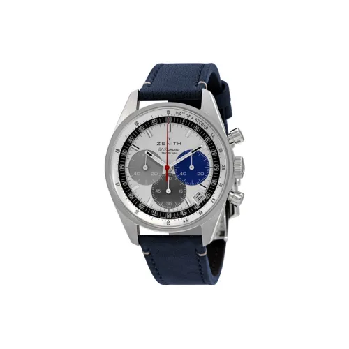 ZENITH Flagship Collection Автоматический Механический Механизм Мужские Часы Часы 38 мм Белый Циферблат 03,3200.3600 69.C902