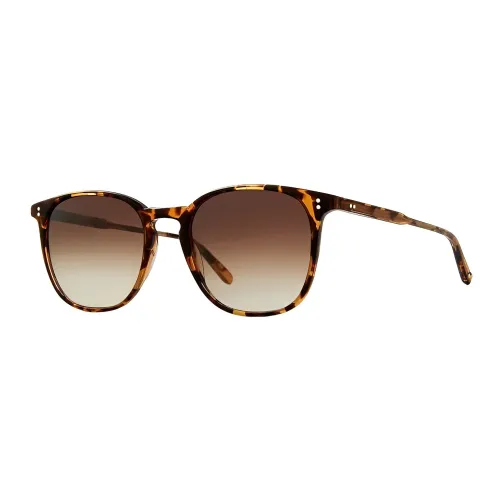 GARRETT LEIGHT Солнцезащитные очки Коричневый Унисекс