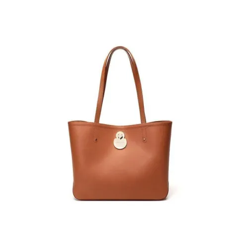 LONGCHAMP Le Pliage Сумка из коровьей кожи сумка через плечо женская коричневая