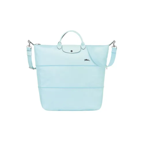 LONGCHAMP Le Pliage Холст Дорожная Сумка Портативная Сумка через плечо Женская Сумка Небесно-Синий