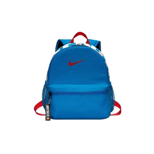 Рюкзак Nike из ткани мини мужской синий и белый