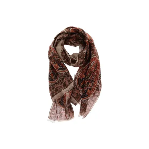 ETRO Шелковые шарфы Многоцветные Мужские