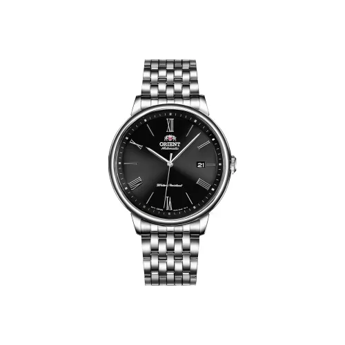 Orient Classic Collection Механический механизм нержавеющая сталь ремешок часы 42,5 мм мужские черный циферблат модель RA AC0J02B10B