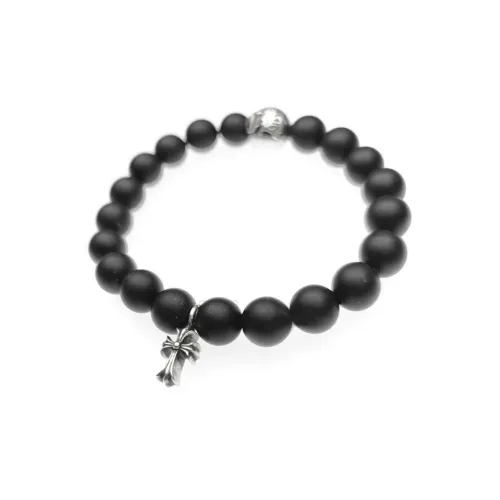 Chrome Hearts Браслеты из обсидиана Унисекс