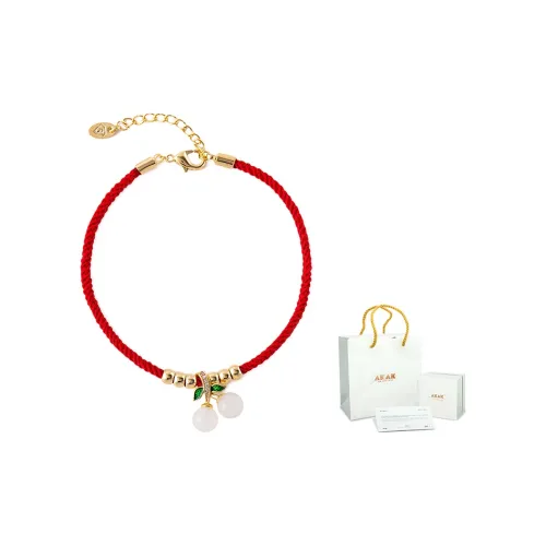 AKAK Браслеты Красный Унисекс