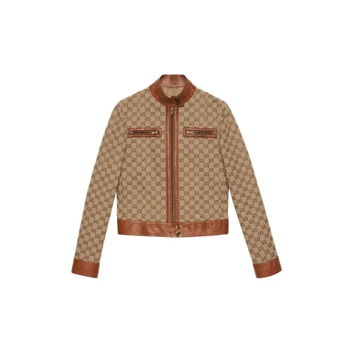 GUCCI Куртки и Пальто Женские Хаки