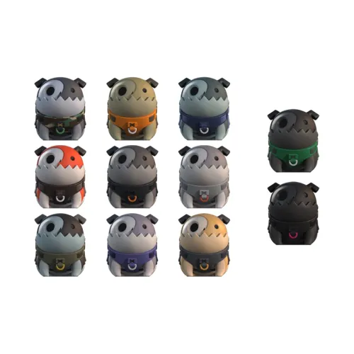 Mouyankongshe MR.BONE Generation 4 Кемпинг Dirty Dog Blind Box Полная коробка 9 шт