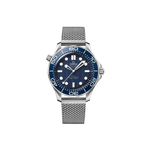 OMEGA Автоматический Механический Часы Мужские Seahorse Series 300m Diving Watch 42mm*14,3mm Синий