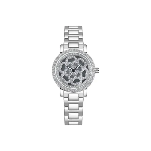 B·Y·A Кварцевый механизм Часы Женские Белый Циферблат BYA GW2730