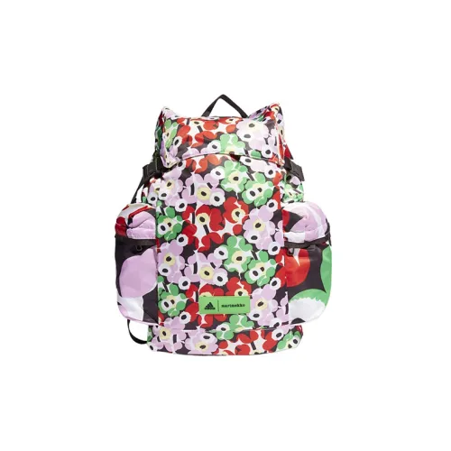 Adidas MARIMEKKO Collaboration Переработанный полиэстер Twill Mosaic Backpack Standard Women's Multicolor