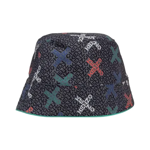 KENZO Полиэстер Шляпа ведра Серый Kids
