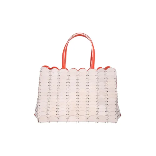 Paco Rabanne Телячья кожа Комбинированная сумка Сумка на одно плечо Женская Розовая