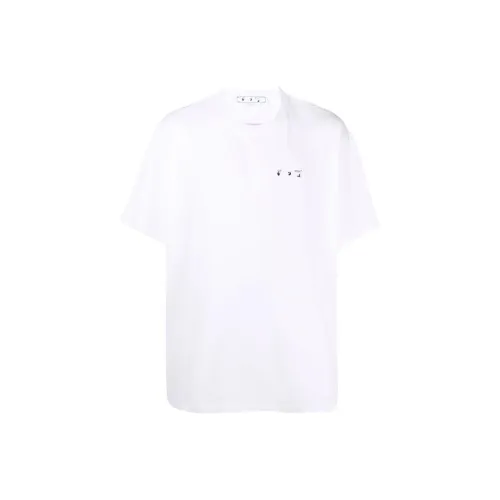 Off Белый Мужской T-Рубашки