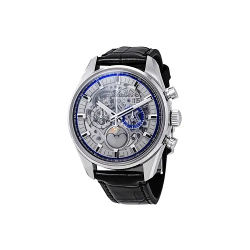 Зенит Автоматический Механический Часы Мужские EL PRIMERO 45 мм Скелет