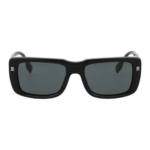 Burberry Пластиковая оправа Прямоугольные Солнцезащитные очки Мужские