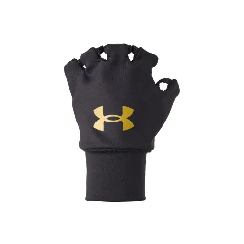 Under Armour Полиэстер, Полиуретан Спортивные перчатки Черный Унисекс