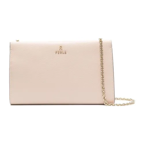 Furla Телячья кожа Клатч Сумка через плечо Сумка на плечо Женская Розовая