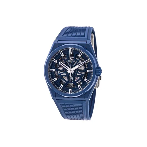 Zenith Автоматический Механический Часы Мужские из Коллекции DEFY, 41 мм, Синий