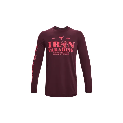 Under Armour FW22 T-Shirt Мужской Бордовый