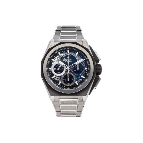 Zenith Автоматический Механический Часы Мужские из Коллекции DEFY, 45 мм, Синий