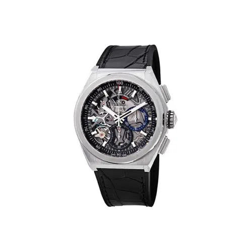 Zenith Автоматический Механический Часы Мужские из Коллекции DEFY, 44 мм, Черный