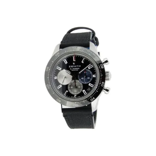Zenith Автоматический Механический Часы Мужские Chronomaster Sport флагманская коллекция, 41 мм, черный
